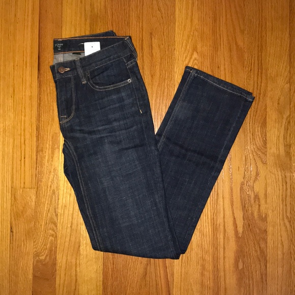 NWT J Crew Straight Stretch Jeans size 26 - Picture 3 of 6